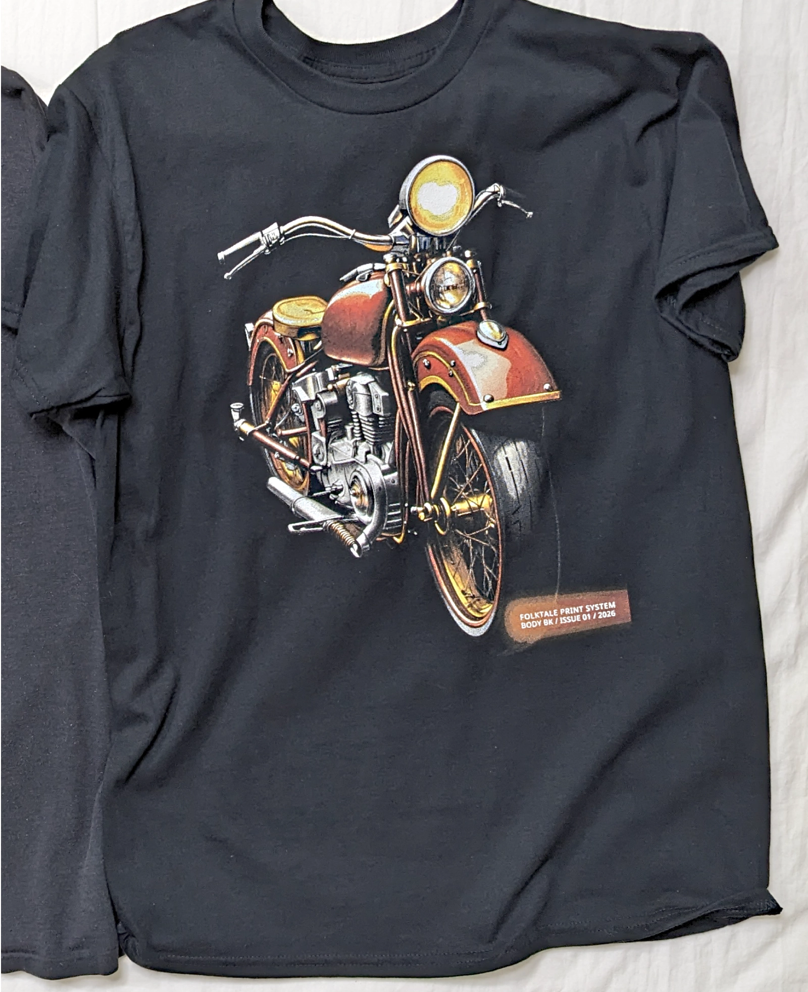 HALFTONE black POD bike tee overall comparison