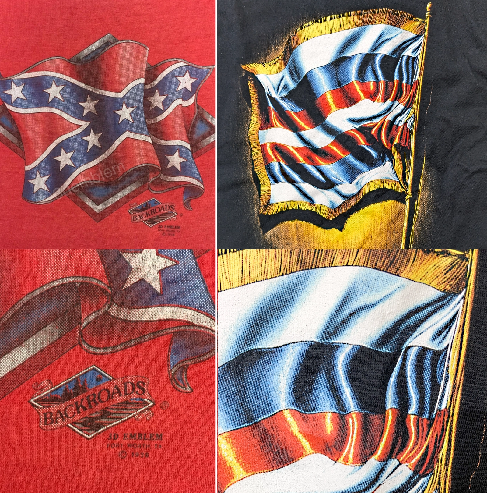 Flag motif comparison example
